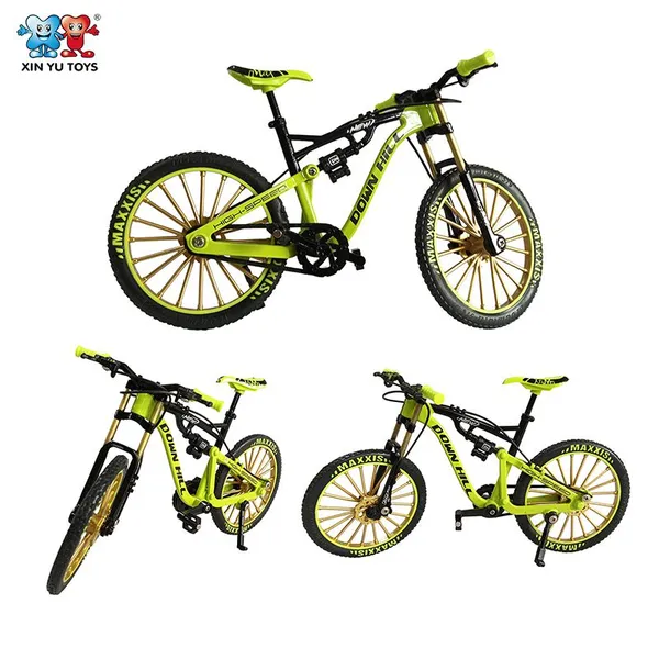 XINYU Stimulated Bike Model 1:8 Scale Diecast Metal Bicycle Vehicle Toy photo-5