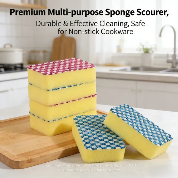 Odor-Free Kitchen Sponge Scrubber for Long-Term Use photo-3