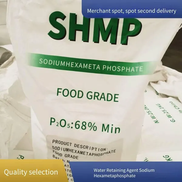 Sodium Hexametaphosphate, Food Grade and Industrial Grade, White Powder or Crystal photo-2