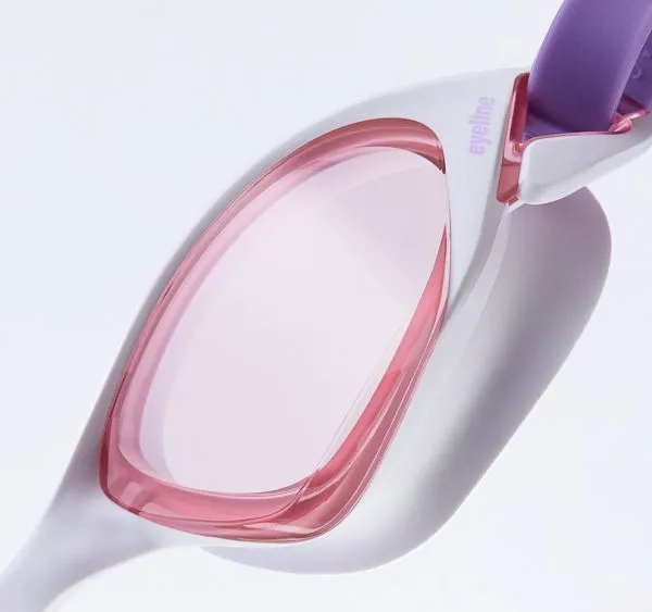 Compact Training Small Swim Goggle Adults Anti-Fog Uv Protected Waterproof Mirror Coating High Definition Lens photo-3