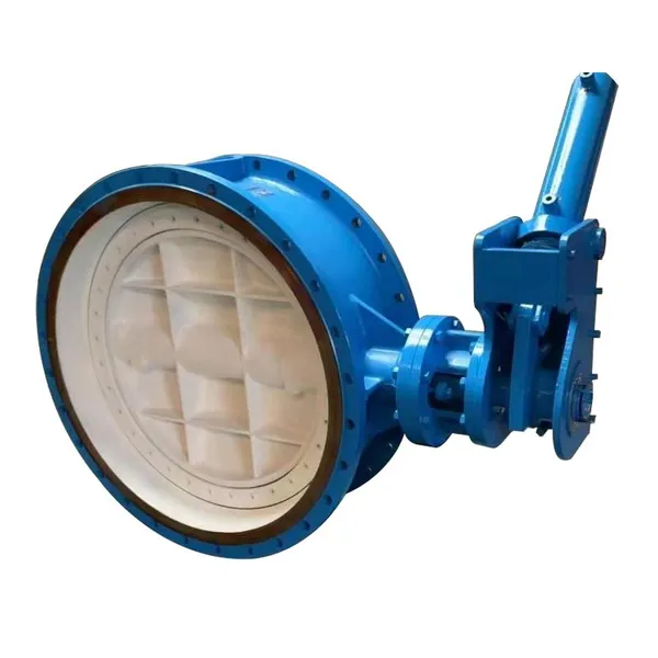 Manufacturer Direct Sales of High-quality Hydraulic Drive Flange Butterfly Valve photo-4