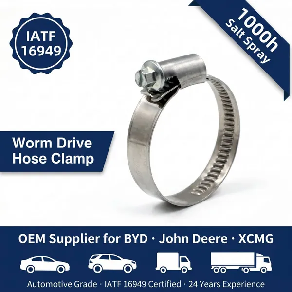 German Type A Flat Band Hose Clamp Stainless Steel Pipe Clamp
