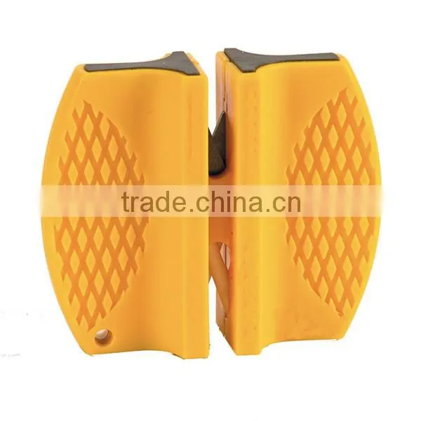New Mini Ceramic Knife Sharpener Camp Kitchen Pocket Sharpening Tool Quality Choice photo-2