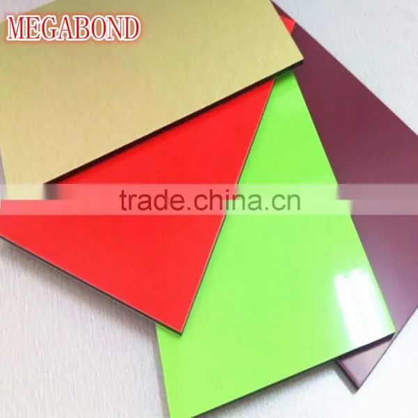 MEGABOND 14 Years PVDF PE Coated ACP Aluminum Decoration Wall Panels photo-2