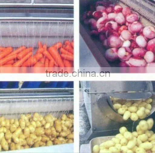 Saving Energy 300-500KG/H Taro Cassava Peeling Machine photo-3