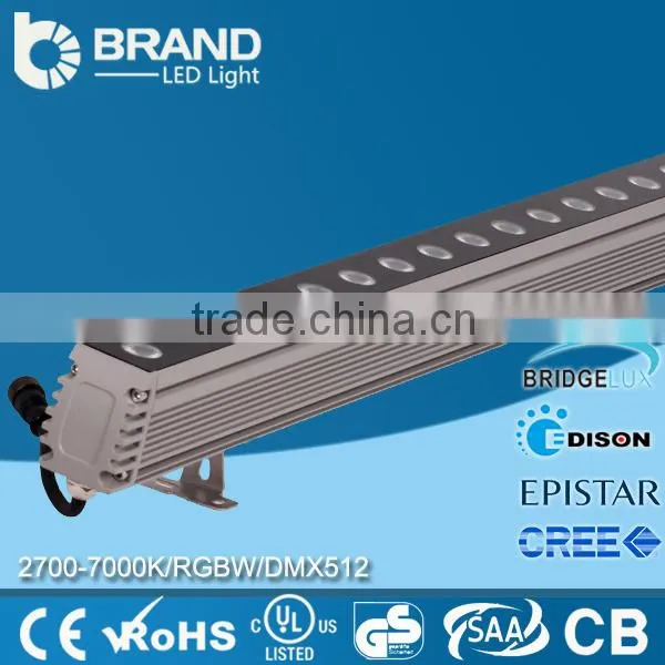 IP65 Waterproof DMX512 Control 24x3W 72 Watt LED Wall Washer Replacement photo-3