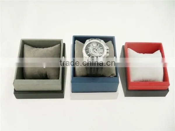 New Design Custom Fashion Watch Packaging DIsplay Leather Plastic Box Manufactures T1075