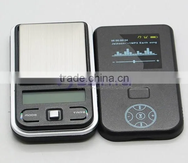 100g x 0.01g Fashion MP3 Player Design APTP445 Electronic Scale photo-2