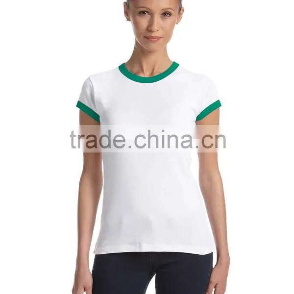 Ladies Ringer T Shirts photo-4