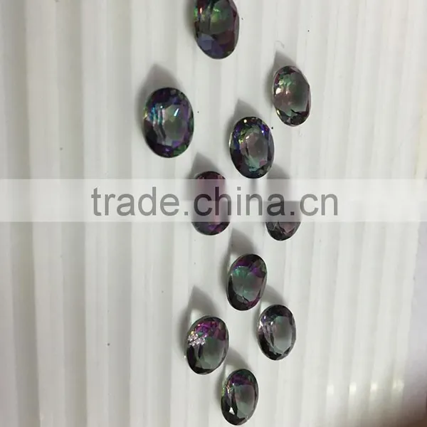 Mystic Topaz Oval Shape Gemstones