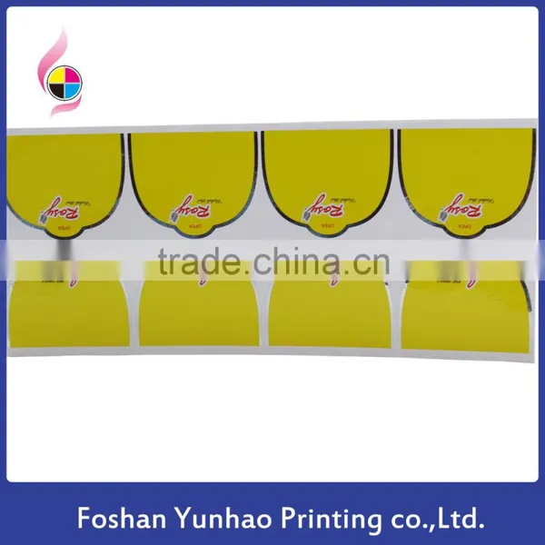 Custom Label Sanitary Napkins Irregular Shape Waterproof Garment Printing