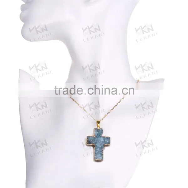Popular Personalized Cross Design Necklace Wholesale Jewelry photo-6