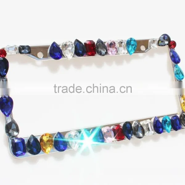 Luxury Diamond Bling License Plate Frames photo-2