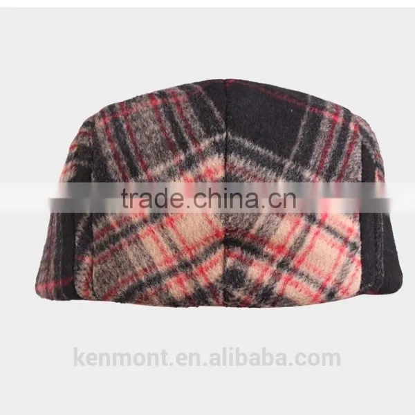 High Quality Chic Fashion OEM Unisex Wholesale Newsboy Ivy Cap photo-3