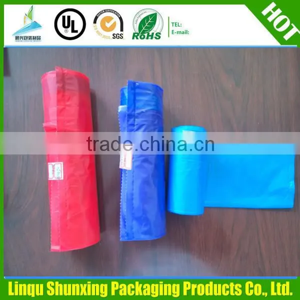 Heavy Duty Black Garbage Bag / Drawstring Garbage Bag / on Roll Trash Bag photo-4