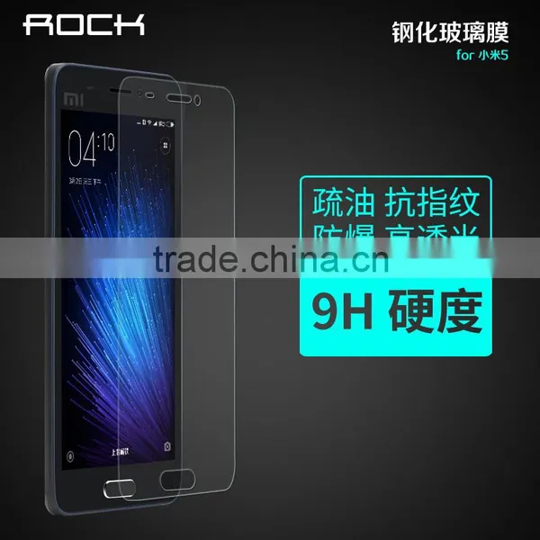 Rock Anti Scratch Clear 2.5D 0.3MM 9H Tempered Glass Screen Protector for Xiaomi 5 MT-5600 photo-4