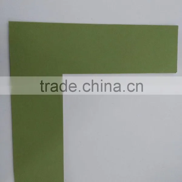 Samples of 9.5*9.5" Acid-Free Tansy Green Color Matboard of SUNBOW SERIES