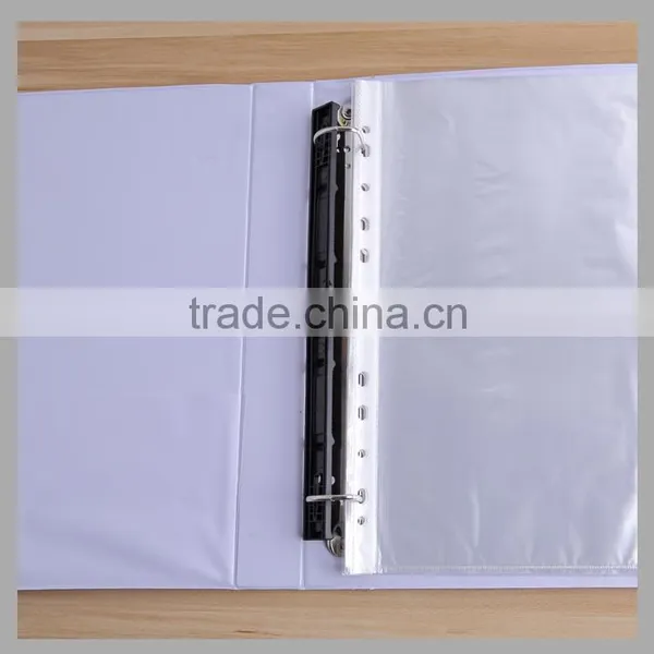 A4 Size White Creative Pvc Clear Book Ring Binder photo-3