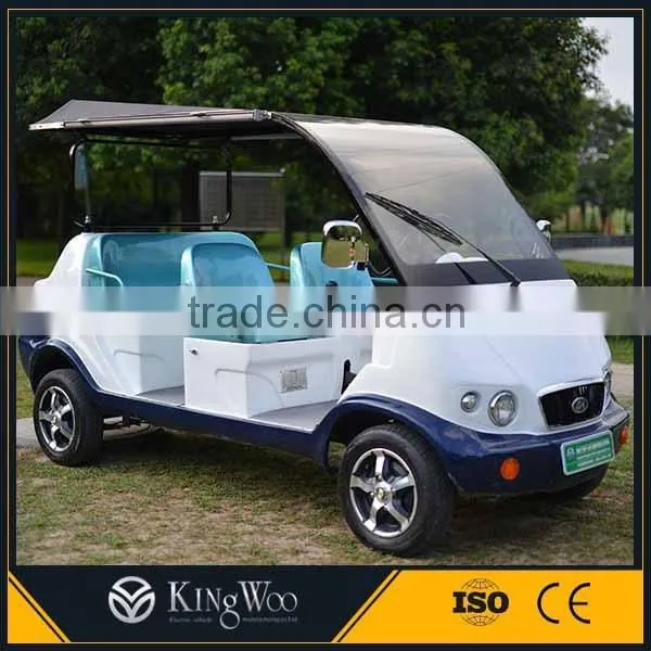 Electric Four Seat Pedal Car for Tourism photo-2