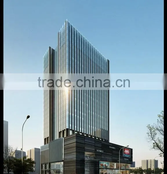 Glass Curtain Wall Design,Deep Fabrication and Installation photo-2