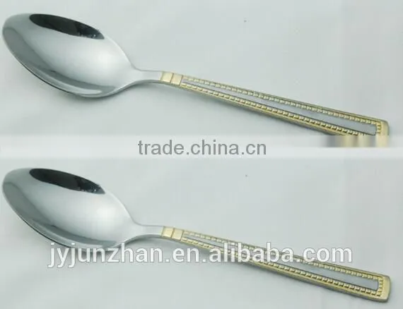 Stainless Gold Plated Spoon With Competitive Price and Nice Design photo-4