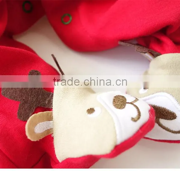 Classical Christmas Baby Romper Christmas Baby Romper Chrismas Baby Clothes photo-4