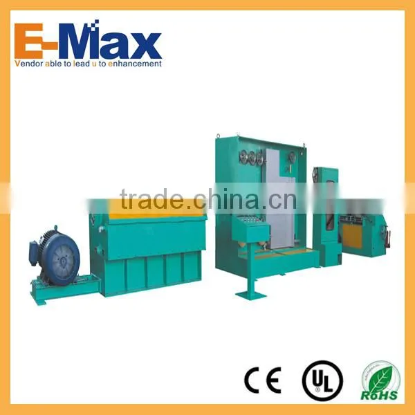 Copper Medium Speed Large Drawing Machine With Continuous Annealer Machine Drawing