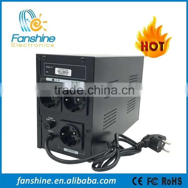 Fanshine LCD Display 720W 12V UPS Power Supply photo-2