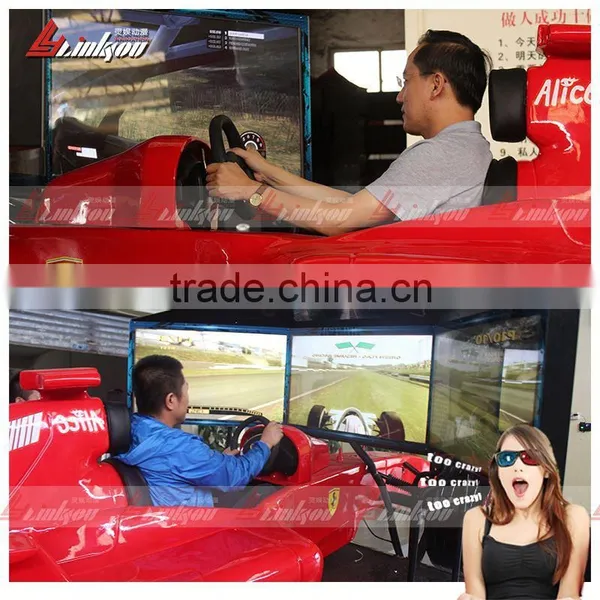 3 Screen 6dof Driving 3d Puzzle f1 Racing Car Portable 3d Car Simulator photo-5