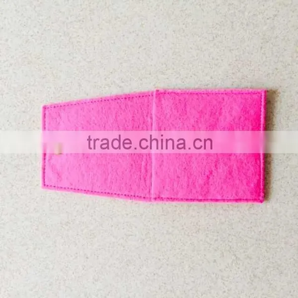 Red Felt Pouches for Jewelry,felt Envelope Flap Bags Quality Choice photo-4
