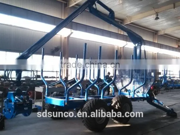 ZM Series Log Trailer Crane ZM8006,8 TonTimber Trailer With Crane,Tractor Mounted Model((1 Ton,3 Ton,5 Ton,8 Ton,10ton,12 Ton) ) photo-3