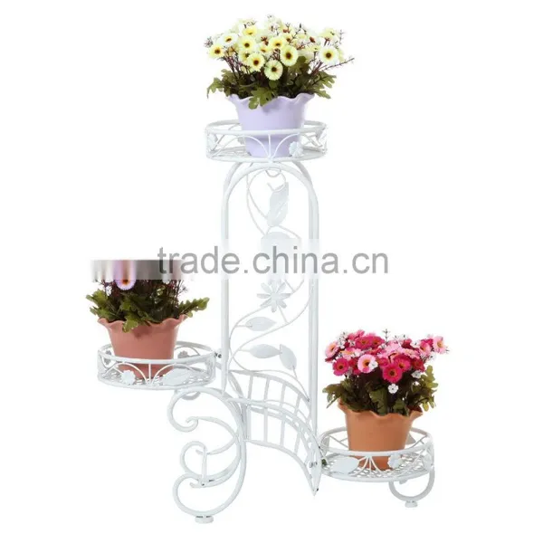 Customized Style Metal Garden Flower Pot Display Rack photo-2