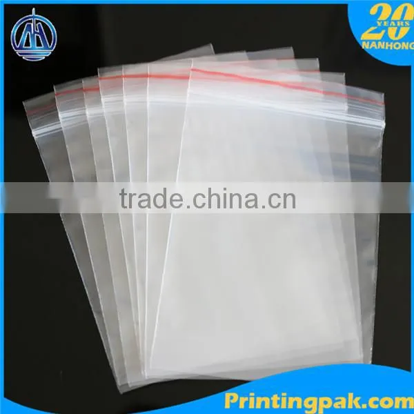 Thick 0.2mm Self Sealing Zip Lock Plastic PE Package Poly Reclosable Clip Chain Grocery Valve Bag Quality Choice photo-2