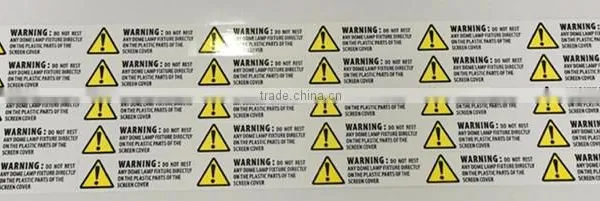 2016 New Product Colorful Printing Battery Label Made in China photo-4