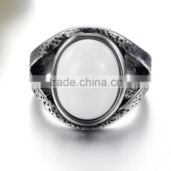 Stainless Steel Ring Manufacturer Turkish Opal Rings photo-6