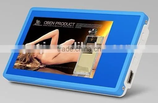 3'' Digital Wearable Video Badge With EU or US Charger, MP4 Advertising Player, Video Name Tag