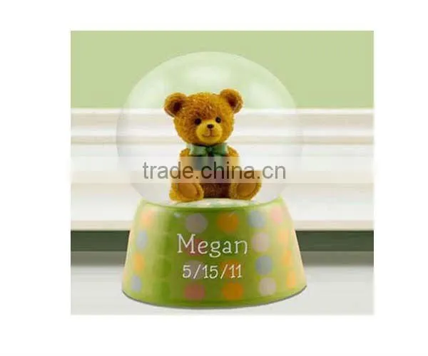 High Quality Resin Customized Musical Snow Globe,snow Globe