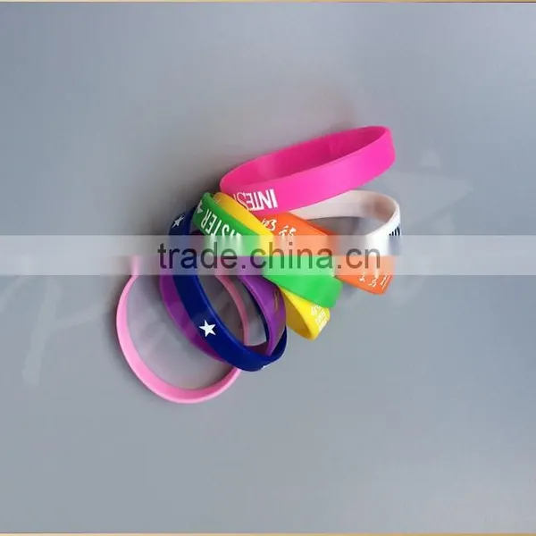 Cheap Silicon Rubber Band Bracelet photo-2