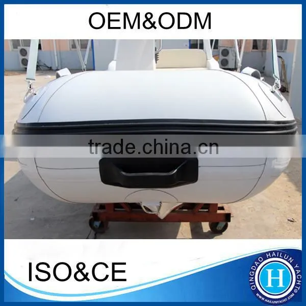 Rib Boat 470 Fiberglass Hull Rib Boat Set With Completed Boat Accessories photo-4