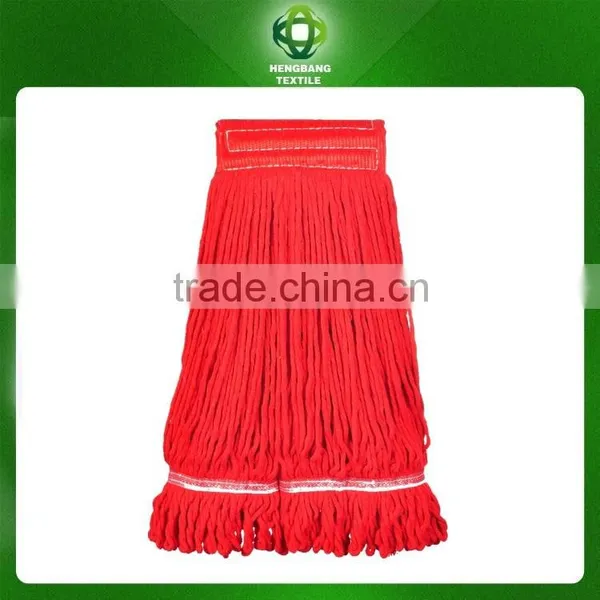New Household Mop Refill Raw White Super Washable Easy Cotton Floor Mop With Plastic Socket photo-6