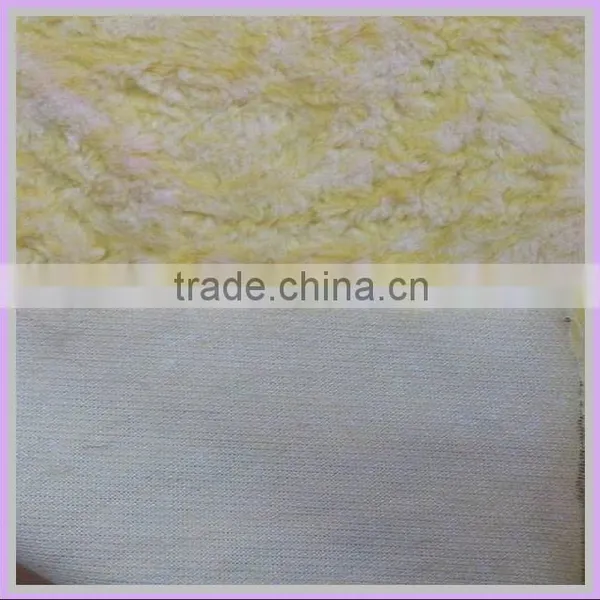 100% Acrylic Super Soft BOA Plush Knitting Fur Fabric Clothing Raw Material China photo-2