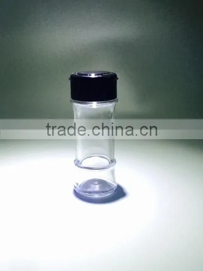 60ml Salt & Pepper Glass Bottle With Plastic Shaker photo-2