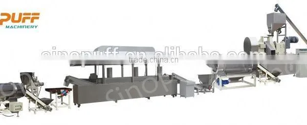 Fully Automatic Turnkey Corn Chips Extruder/Chinese Spicy Puffed Corn Chips Making Machine photo-3