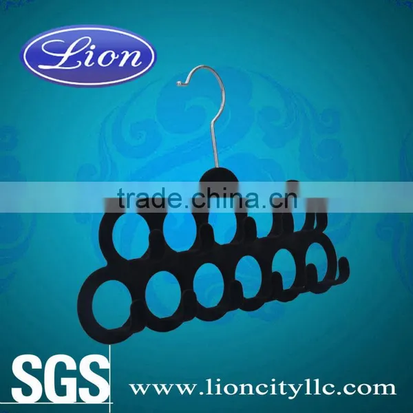 LEC-F5029 Plastic Tie Scarves Multi Hanger Holes Belt Ties Hangers