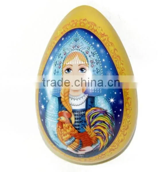 Big Egg Tin Box Gift Packaging Tin Box photo-4