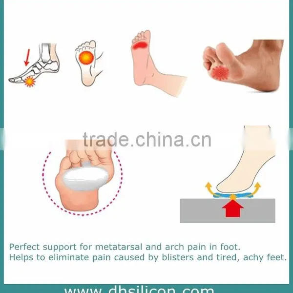 Shock-absorbing Silicone Gel Foot Pads photo-6
