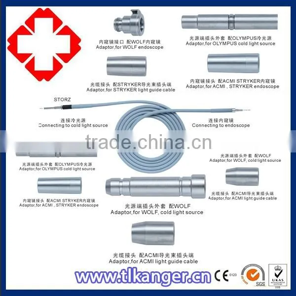 Fiber 3.0mmm Fiber Optic Patch Cord Medical Fiber Optic Cable