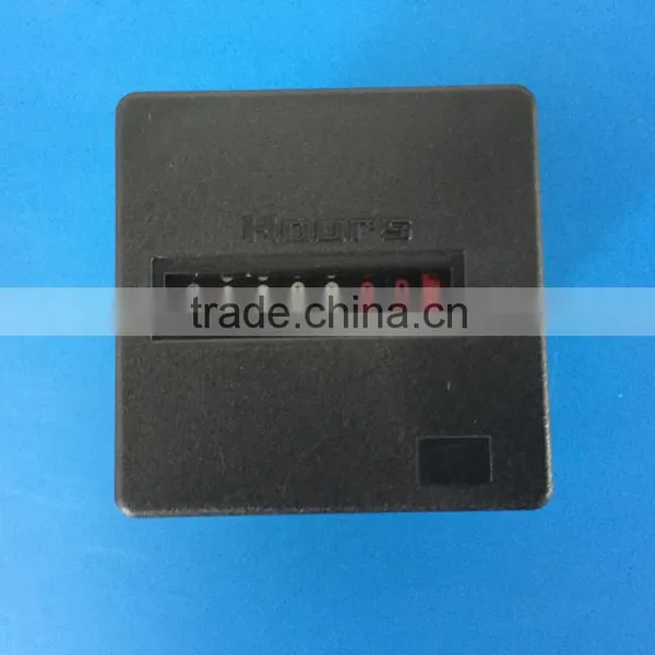 2015 Hot Sale Black Color HM-1 Hour Meter With Frame AC220V 50Hz 48*48mm 72*72mm photo-3