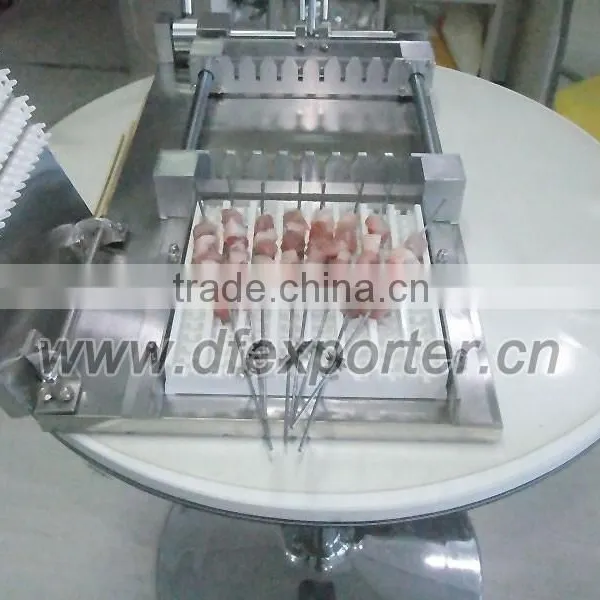 manual meat skewer machine