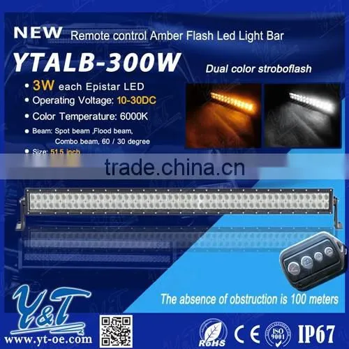 Remote Control Led Light Bar Warning Lightbar RGB Led Lightbar Amber